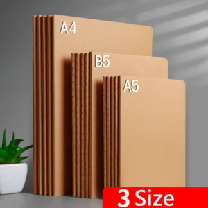 A4 A5 B5 Notebook To-Do Lined Blank Grid Paper Journal Diary Sketchbook Drawing Painting Graffiti Notebook Notepad Stationery 2