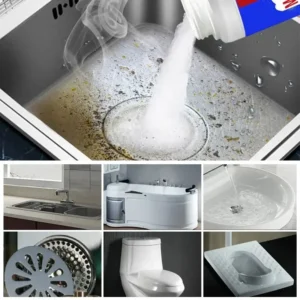 100ML Powerful Pipe Dredging Agent Kitchen Dredge Deodorant Toilet Sink Drain Cleaner Sewer Household Cleaning Tools 2