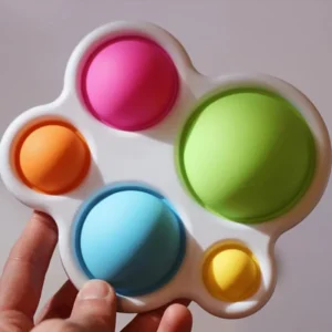 Infant Baby Toys Montessori Exercise Board Rattle Puzzle Colorful Intelligence Early Education Intensive Training Fidget Toys 2