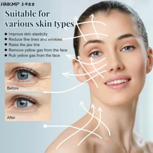 60Pcs Gold Protein Line Anti-wrinkle Firming Facial Filler No Needle Absorbable Fade Fine Lines Collagen Thread Anti-Aging Serum 2