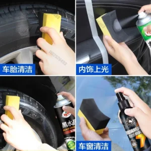 40/10/2Pcs Car Wheel Cleaning Sponge Tire Wash Wiper Water Suction Sponge Pad Wax Polishing Tyre Brushes Tool Car Wash Accessory 5