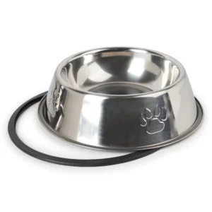 Quality Paw Stainless Steel Pet Dog Bowl Feeder Skidproof Anti-ant Shape Cat Dog Bowls Food Accessories Pet Supplies 6 Sizes 4