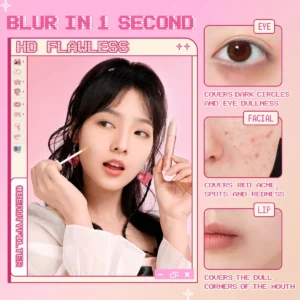 PINKFLASH Flawless Liquid Concealer Pen Waterproof Full Coverage Breathable Matte Liquid Face Foundation Makeup Women Cosmetics 2