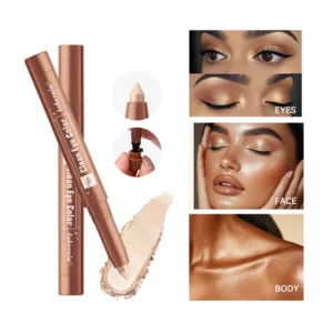 Cosmetics Palette Shimmers/highlighters Makeup Korean Face Highlighter Pencil Powder Bronzer Stick Bronzers Contour Sticks Eyes 3