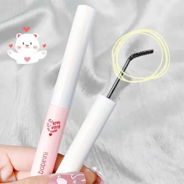 Ultra-fine Mascara Curl Thick Lengthening Eyelash Mascara Waterproof Non-smudge Brown Natural Curling Fine Brush Mascara Makeup 5