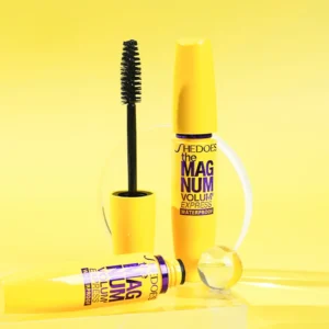 4D Black Mascara Thickening, Lengthening, Curling, Waterproof Liquid Fiber Mascara 5