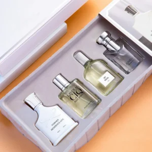 Brand Men Perfume 100ml Gift Box Four Piece Set Lasting Fragrance Body Spray Fresh Plant Floral Scent Pheromone Parfums Homme 5