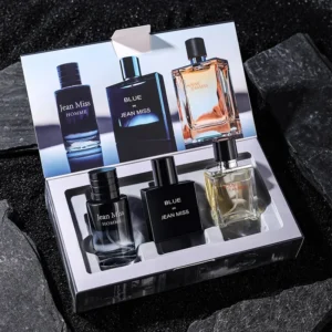 High Quality 90ml Men Perfume Hombre Gift Box 3pcs Set Colognes Scent Fascination Man Perfumes Masculinos Lasting Parfum Heren 2