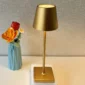 Rechargeable LED Table Lamp Touch Switch 3 Colors Desk Night Light Wine Bottle Light for Bar Club Dinner Home Cafe Ambient Decor 2