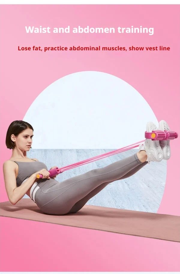 Multifunction Tension Rope Resistance Band Elastic Pedal Puller Leg Stretching Slimming Training Portable Fitness Equipment 6