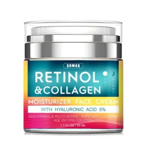 Retinol Anti Aging Face Cream Moisturizing Wrinkle Remover Collagen Hyaluronic Acid Creams Skin Care 50ML 2