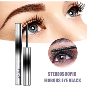 EELHOE Silk Fiber Curling Eyelash Extension Mascara Lengthening Long Lasting Waterproof Eyes Black Lashes Brush Makeup Cosmetics 4