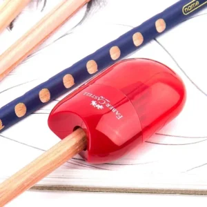 Double Hole and One Hole Pencil Sharpener Creative Transparent Pen Knife Kid Student Cutting Stationery School Supplies 6
