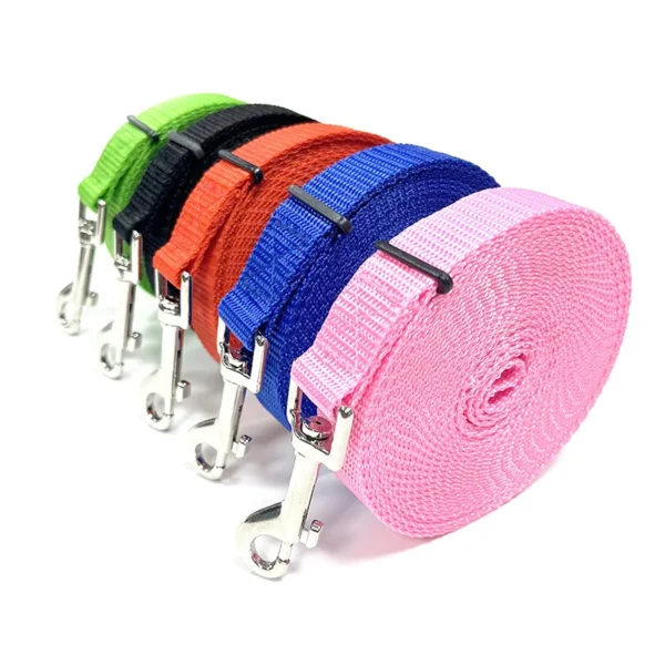 4ft-100ft Nylon Dog Leash Long Leash for Dogs Pet Shop Outdoor Training Extended Control Dog Leashes Pet Accessories All Dogs 6