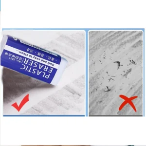 1-90Pcs 2B Pencil Erasers Soft Large PVC Rubber Eraser for School Office Kids Drawing Bulk Sketches Exam Correction Painting Art 3