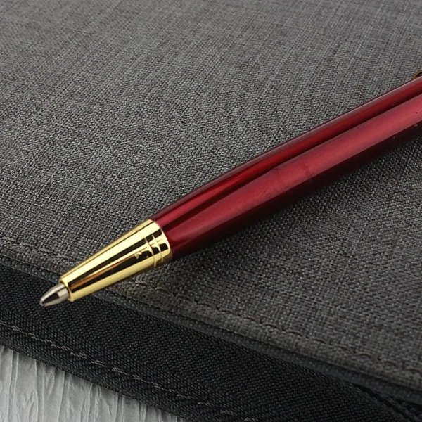 Luxury quality Metal Colour School student Office supplies accessories Medium 0.7mm Nib Ballpoint pens 4