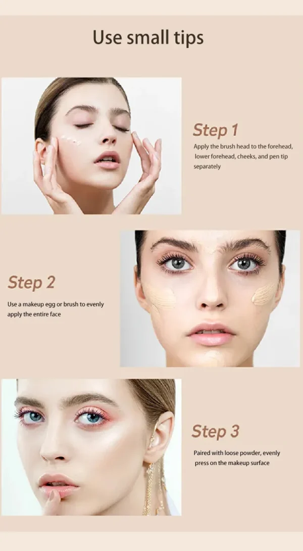 Liquid Concealer Matte High Coverage Waterproof Oil Control Moisturizing Long Lasting Concealer Professional Face Makeup 6