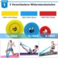 Elastic Fitness Bands 3Pcs Resistance Bands Elastic Fitness Tapes Yoga Pilates Crossfit Stretching Muscular Work Out Equipment 2