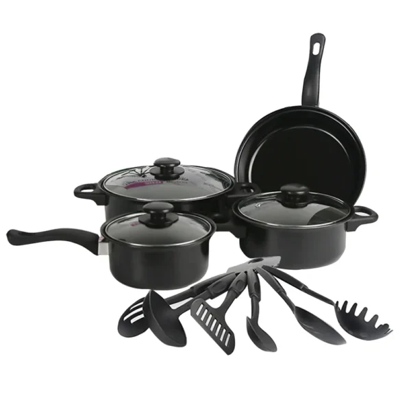 Non-Stick Pots And Pans Set 13-Piece Kitchen Utensil Set Kitchen Cookware Gifts for Friends and Family 4