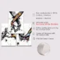 3PCS Graffiti Holding Hands Canvas Print Abstract Paintings for Living Room Bedroom Wall Art and Couple Gifts Posters Unframed 2