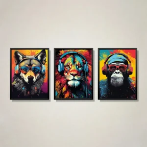 Modern Set Of 3 Gaming Graffiti Wall Art Canvas Son Brother Gift Painting Gamer Posters For Living Room Boys Bedroom Home Decor 3