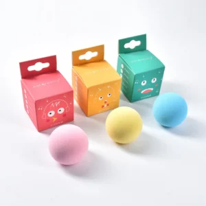 Smart Cat Toys Interactive Ball Plush Electric Catnip Training Toy Kitten Touch Sounding Pet Product Squeak Toy Ball Cat Supplie 3