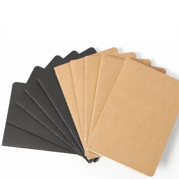 Notebook A5 Kraft Cover Vintage Diary Blank/grid/lined Stationery Planner Writing Paper For Students School Office Supplies 3