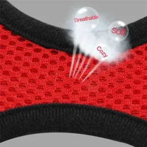Cat Harness Vest Walking Lead Leash For Puppy Dogs Collar Polyester Adjustable Mesh Dog Harness For Small Medium Pet Accessories 4