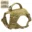 Nylon Cat Harness Vest with 2 Sticker Military Tactical Cats Harness With Handle Cats Small Dogs Pet Training Walking Chihuahua 2