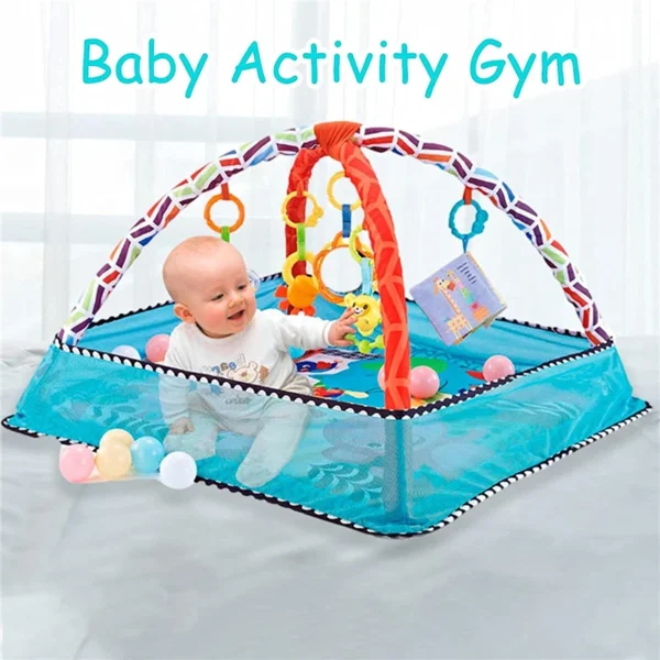 Baby Fitness Frame Crawling Game Blanket Multifunctional Educational Mat Fence Crawling Blanket Infant Rug Enlightenment Toys 3