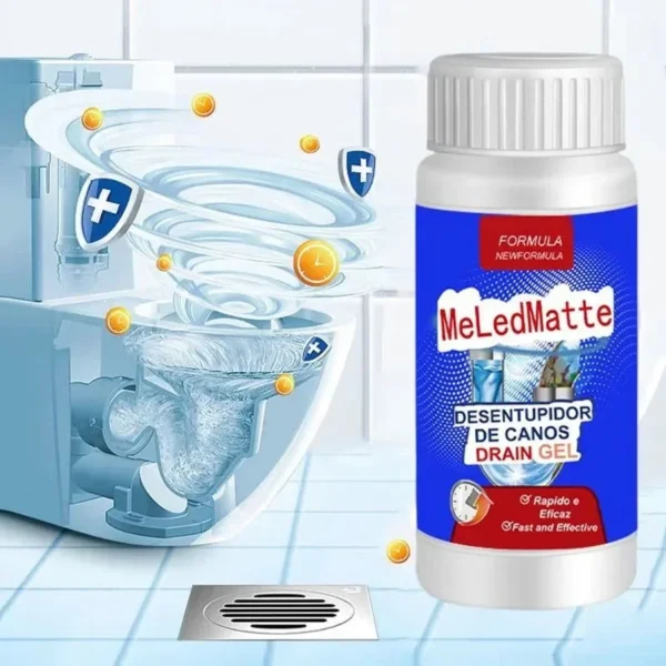 100ML Powerful Pipe Dredging Agent Kitchen Dredge Deodorant Toilet Sink Drain Cleaner Sewer Household Cleaning Tools 3