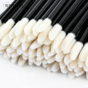 MEISHENJIE 50/500/1000pcs Lip Brushes Makeup Mascara Wands Lipstick Micro Brushes Applicators Cleaner for Eyelash Extension Tool 2