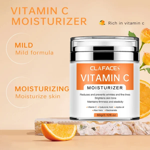 Retinol Face Cream Anti-wrinkle Anti-aging Moisturizing Hyaluronic Acid Vitamin C Facial Cream Skincare Face Whitening Creams 5
