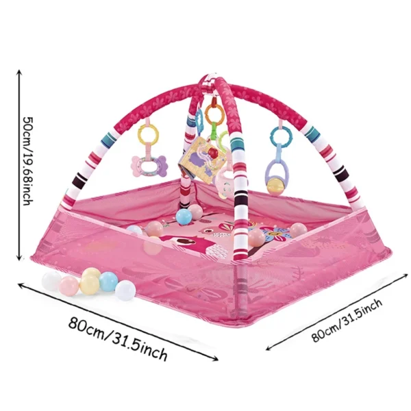 Baby Fitness Frame Crawling Game Blanket Multifunctional Educational Mat Fence Crawling Blanket Infant Rug Enlightenment Toys 6