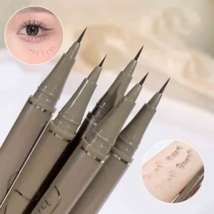 Slim eyeliner is waterproof, sweat-proof, long-lasting and non-smudged. Newbie brown eyeliner liquid pen 2