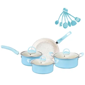 Non-Stick Pots And Pans Set 13-Piece Kitchen Utensil Set Kitchen Cookware Gifts for Friends and Family 5