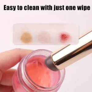 Silicone Lip Brush With Cover Cap Concealer Brush Like Fingertips Q Soft Lipstick Makeup Brushes Round Head No Broken 2