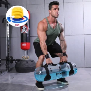 Fitness Aqua Bag Water Power Bags Workout Sandbag Water Home Gym Weightlifting Core Training Bodybuilding Crossfit Exercise Tool