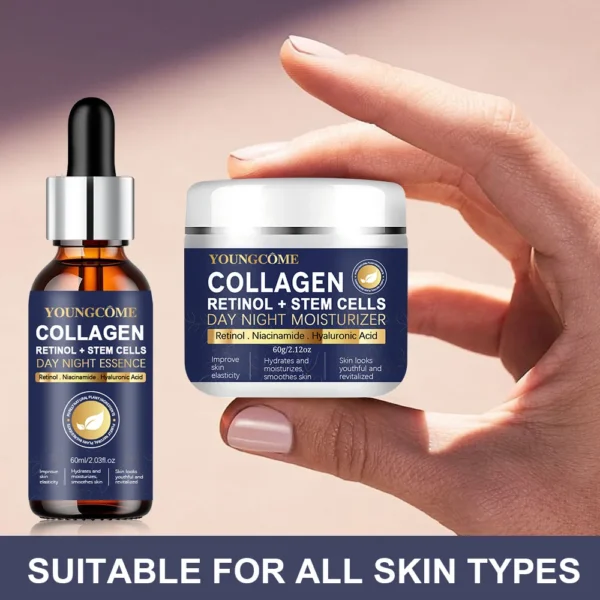 YOUNGCOME Neck and face  set night cream for women anti aging retinol Anti Aging Face Lifting Nourishing Repair Collagen 5