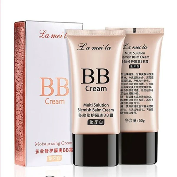 High Coverage Foundation BB Cream Concealer Brighten Facial Contour Primer Base Waterproof Long-Lasting Korean Makeup Cosmetic 5
