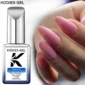 KODIES GEL Builder Nail Gel Polish In A Bottle 15ML Semi Permanent UV Pink Biabs Building Construction Gel for Extension Nailart