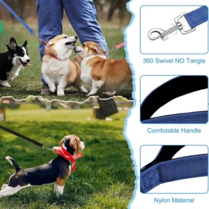 4ft-100ft Nylon Dog Leash Long Leash for Dogs Pet Shop Outdoor Training Extended Control Dog Leashes Pet Accessories All Dogs 2