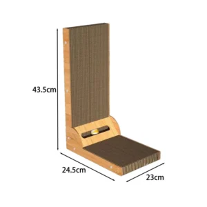 Cat Scratching Board L-shaped Detachable Wooden Wear Resistant and Scratch Resistant Grinding Claw Toy Furniture Protector CAT 2