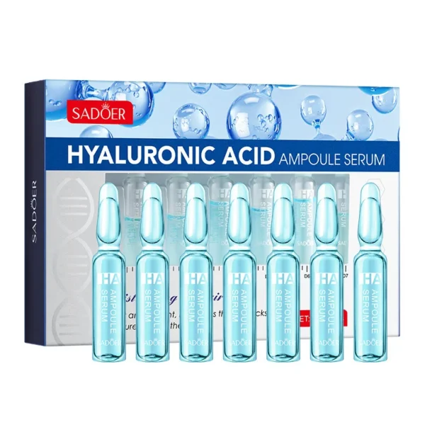Vitamin C Face Whitening Serum Dark Spots Freckles Removal Hyaluronic Pore Minimizer Anti Aging Wrinkle Remove Golder Essence 4