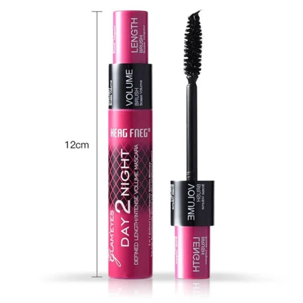 Black Curled Lashes Mascara Lengthens Eyelashes Extra Volume Long Lasting Waterproof Natural Quick Drying Lashes Female Makeup 6