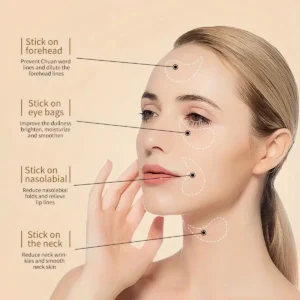 60pcs seaweed hyaluronic acid eye mask to remove dark circles collagen eye patch facial care products 4