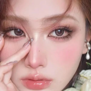 Ultra-fine Mascara Curl Thick Lengthening Eyelash Mascara Waterproof Non-smudge Brown Natural Curling Fine Brush Mascara Makeup 4
