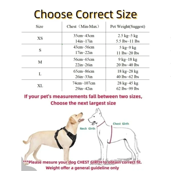 Small Medium Large Dog Harness Strong Harness Vest for Dogs Pet Shop Everything for Dogs Golden Retriever Chihuahua Accessories 5