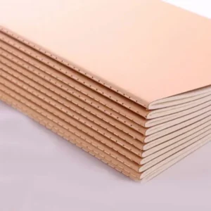 Notebook A5 Kraft Cover Vintage Diary Blank/grid/lined Stationery Planner Writing Paper For Students School Office Supplies 2