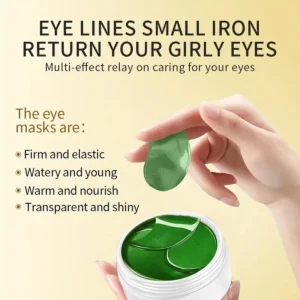60pcs seaweed hyaluronic acid eye mask to remove dark circles collagen eye patch facial care products 5